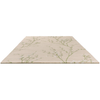 Laura Ashley Pussy Willow Floral Rug Hedgerow Green perfect for a bedrooms and living rooms