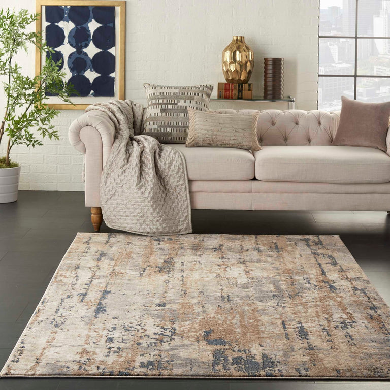 Nourison Quarry Rug QUA01 Beige Grey