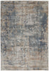Nourison Quarry Rug QUA02 Blue Beige picture of the rug design