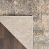 Nourison Quarry Rug QUA03 Beige Grey with latex backing