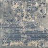 Nourison Quarry Rug QUA04 Grey Beige close-up view picture of the color palette