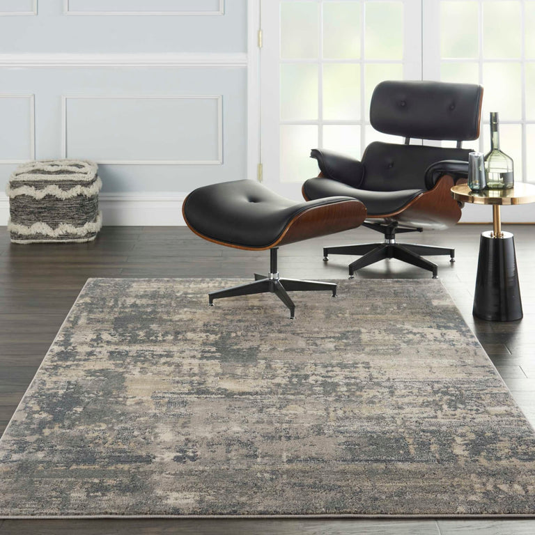 Nourison Quarry Rug QUA04 Grey Beige