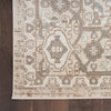 Nourison Quarry Rug QUA05 Beige with a bordered design