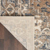 Nourison Quarry Rug QUA05 Beige Grey with a latex backing