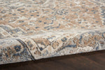 Nourison Quarry Rug QUA05 Beige Grey with a cut low pile