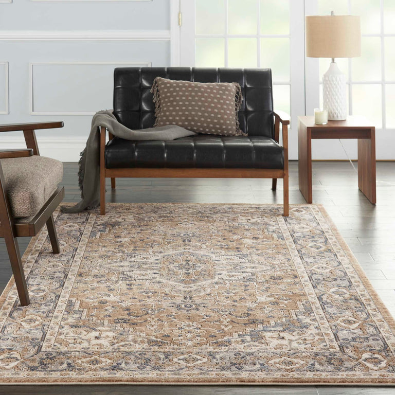 Nourison Quarry Rug QUA05 Beige Grey