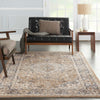 Nourison Quarry Rug QUA05 Beige Grey lifestyle picture in the living room