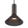 Ragnar Pendant Satin Black close view picture of the shade