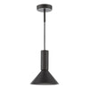 Ragnar Pendant Satin Black picture on the white background
