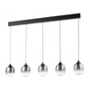 Ramona 5 Light Bar Pendant Matt Black picture on the white background