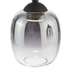Ramona 5 Light Bar Pendant Matt Black close view picture of the shade