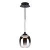 Ramona Wall Light Matt Black LED can be fitted as a single pendant