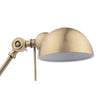 Ranger Desk Lamp Antique Brass close view picture of the head
