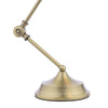 Ranger Desk Lamp Antique Brass close view picture of the base
