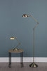 Ranger Task Floor Lamp Antique Brass  life style picture with Ranger desk lamp