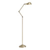 Ranger Task Floor Lamp Antique Brass picture on the white background