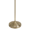 Ranger Task Floor Lamp Antique Brass  close view picture of the base