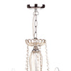 Sparkling chandeliers with classic crystal drops

