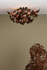 Rawley 4 Light Flush Brushed Copper and Polished Chrome life style picture