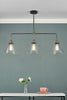 Ray 3 Light Bar Pendant Antique Nickel and Glass life style picture