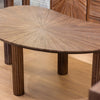 Ray Coffee Table Dark Teak  picture of the table design