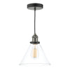 Ray Pendant Antique Nickel and Glass picture of the pendant design
