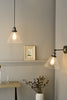 Ray Pendant Antique Nickel and Glass life style picture