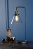 Ray Table Lamp Antique Brass and Glass life style picture