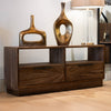 Ray Tv Unit Dark Teak life style picture