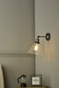 Ray Wall Light Antique Nickel Wall Fitting life style picture