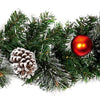 Red Dressed Christmas Garland 1.8m - view 3