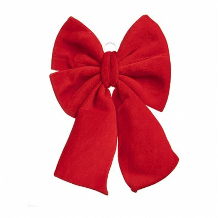 Red Velvet Christmas Bow 70cm