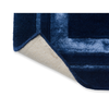 Laura Ashley Redbrook Scandinavian Rug Midnight with a cotton and latex backing