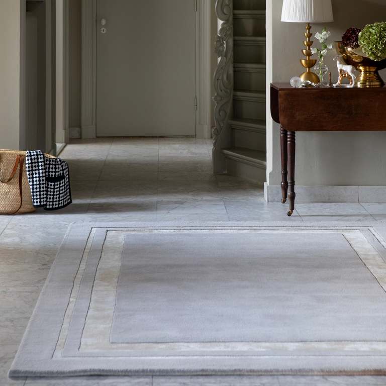 Laura Ashley Redbrook Scandinavian Rug Silver