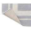 Laura Ashley Redbrook Scandinavian Rug Silver with a cotton and latex backing