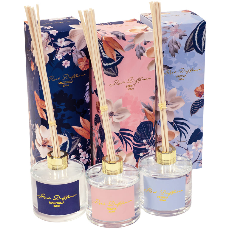 Reed Diffuser Magnolia 200 ml - Reed Diffuser & Home Accessories