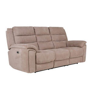 Electric recliner sofa for comfort.