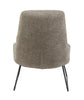 Reese Accent Chair Taupe reverse view picture