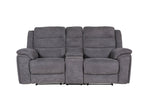 Functional console sectional, Reese Console Dark Grey
