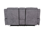 Cozy sofa for corner, Reese Console Dark Grey sectional

