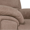 Streamlined recliner for comfortable lounging.