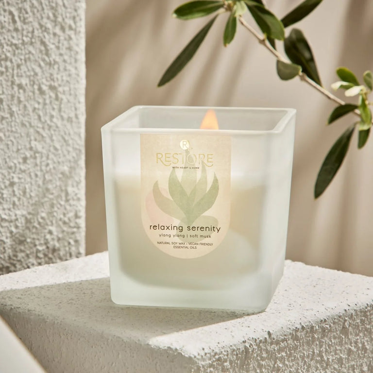 Relaxing Serenity Large Soy Candle 210 g