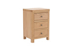 Renata Bedside Table - Oak Elegance.