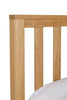 Oak and Oak Veneer Bed - Renata Collection.