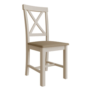 Elegant upholstered dining chair for modern spaces.
