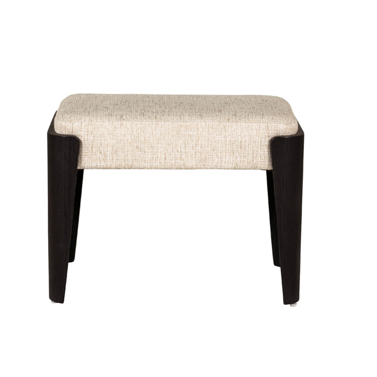 Rhodes Vanity Stool Ebony