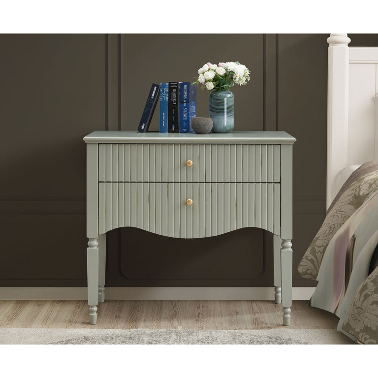Ritz Small Console Table Olive Green