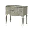 Ritz Small Console Table Olive Green picture on the whit background