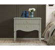Ritz Small Console Table Olive Green life style picture
