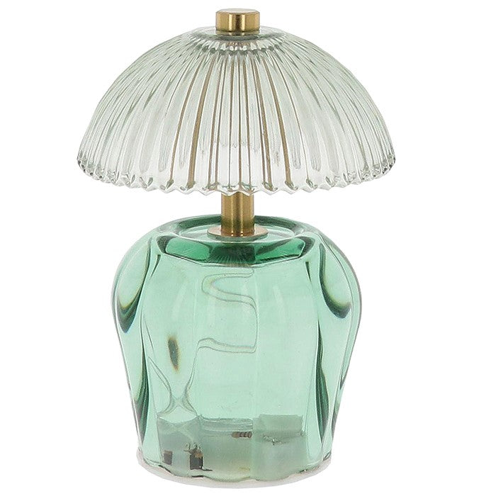 Ritzy Glass LED Lamp Teal - Home Lighting Collection